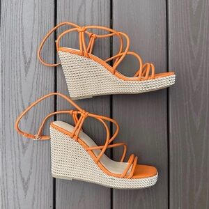 (NWT) Marc Fisher Heels Sandals Espadrilles Wedges (Fit like Size 10)